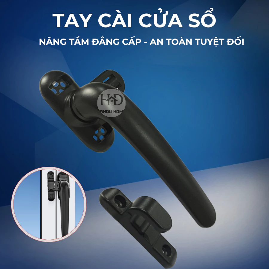 Khóa Tay Gạt 1 Chiều Có Chốt, Tay Cài, Tay Nắm Cửa Hợp Kim Nhôm – Cứng Cáp, An Toàn, Dùng Cho Nhiều Loại Cửa