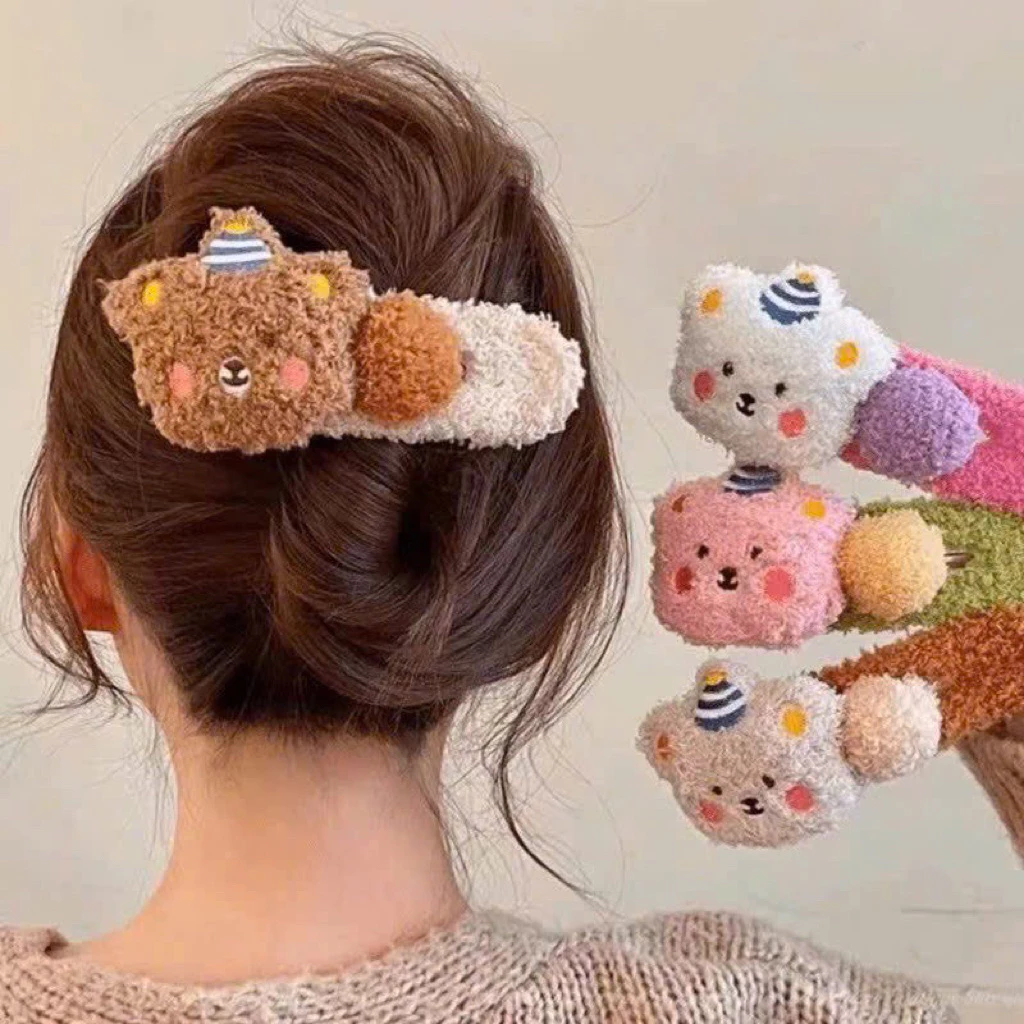 Kẹp Mái Họa Tiết Dễ Thương Cho Bạn Gái Kute Cưng Xỉu