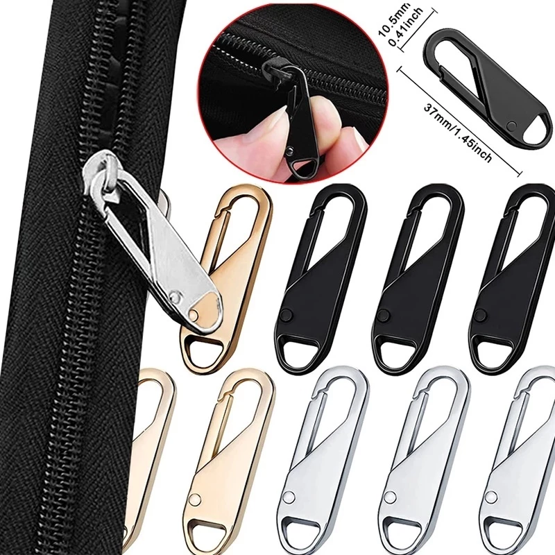 Set 3 Móc Kéo Khóa Balo, Túi Xách, Áo Khoác - Thiết Kế Gài Nhanh
