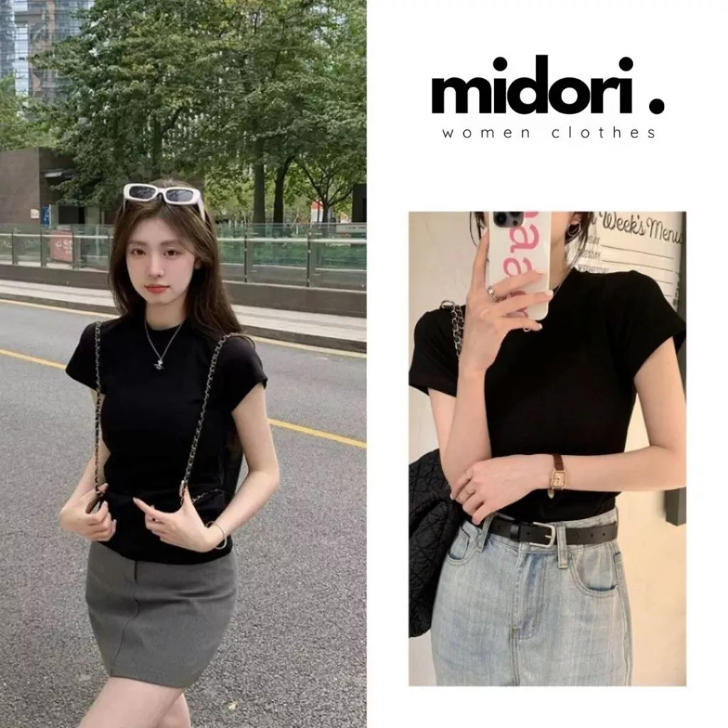Áo Babytee Lima Fashion Áo Thun Ngắn Tay Cotton Cổ Tròn Trơn Mỏng Vừa Vặn Phong Cách Mới Mùa Hè BT01