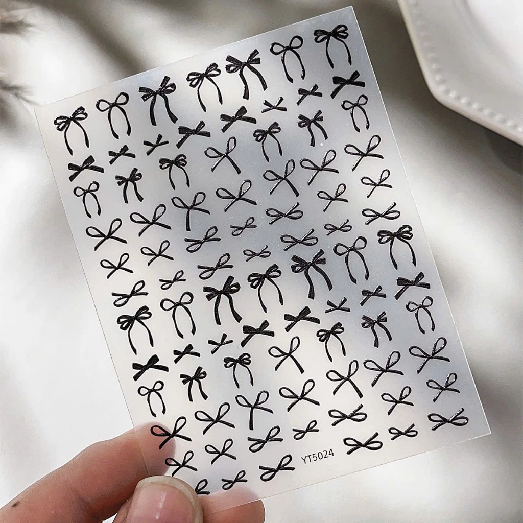 Sticker Nơ Dán Móng Siêu Xinh Mẫu Hàn