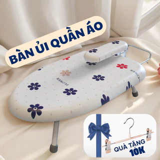 Bàn để ủi quần áo có thể gấp gọn chống bỏng cho gia đình