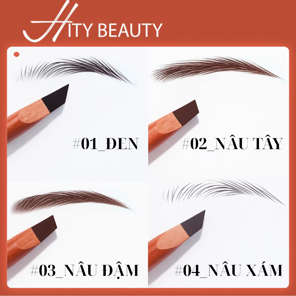 Chì vẽ cứng khẩy sợi thay thế vượt trội hơn chì kẻ mày colleen dành cho makeup chuyên nghiệp - Hity Beauty