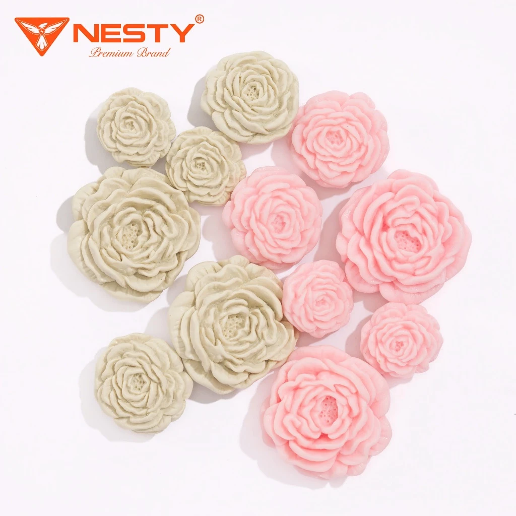 BỘ 6 CHARM PHỤ KIỆN GẮN TÚI XÁCH CHỦ ĐỀ HOA HỒNG ( KO2 )