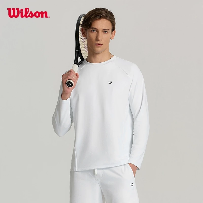 [ĐỘC QUYỀN ONLINE] Wilson Active LS Tee Áo Thun Dài Tay Thể Thao Nam WM20046432