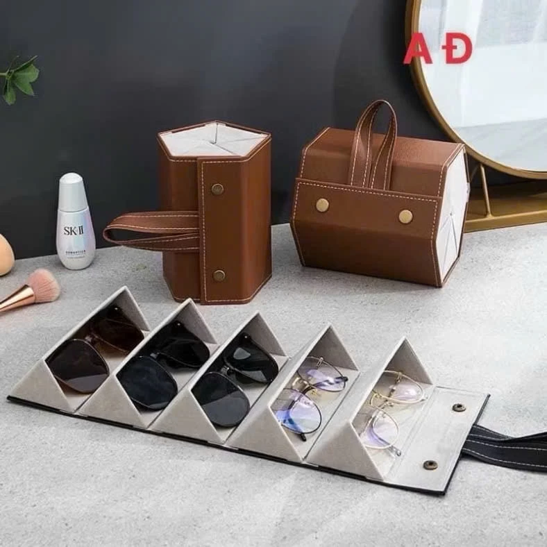 Hộp Đựng Kính Mắt Nhiều Ngăn Sang Trọng Tiện Lợi [ Tuyển sỉ ]