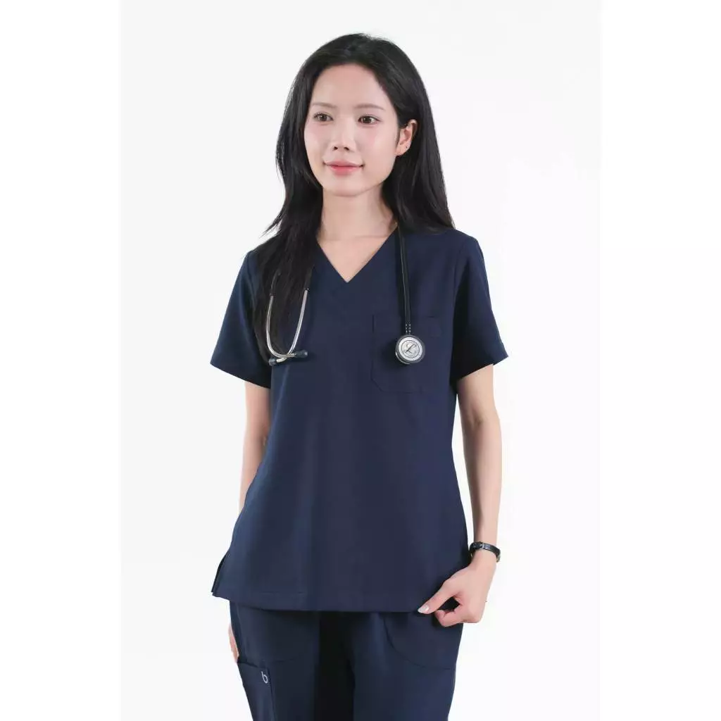 Bộ Scrubs Nữ BLOUDI Hera, đồng phục y tế dáng thể thao, đồng phục phòng khám, bệnh viện, nha khoa