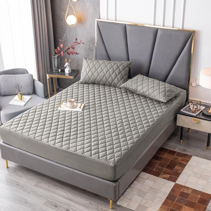 Ga trải giường chống thấm cao cấp xuất Hàn,đủ kích thước, không sột soạt, không bí nóng