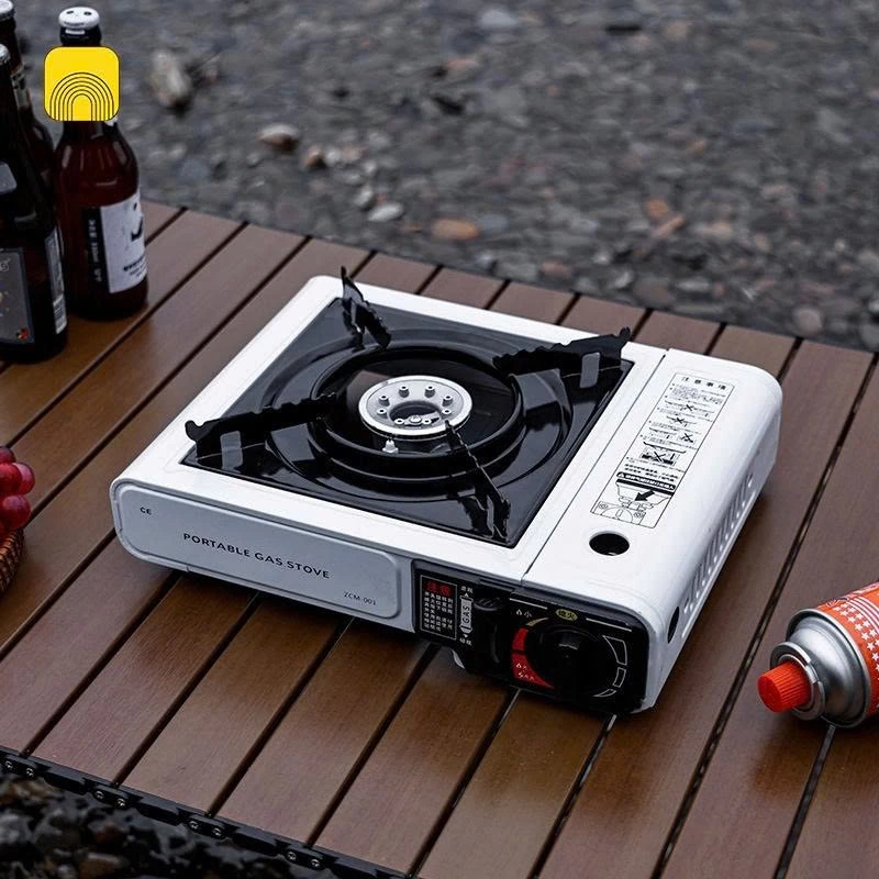Bếp Ga Đơn Mini Du Lịch MONTERI Chịu Nhiệt Độ Cao, Bếp Gas Chống Cháy Nổ