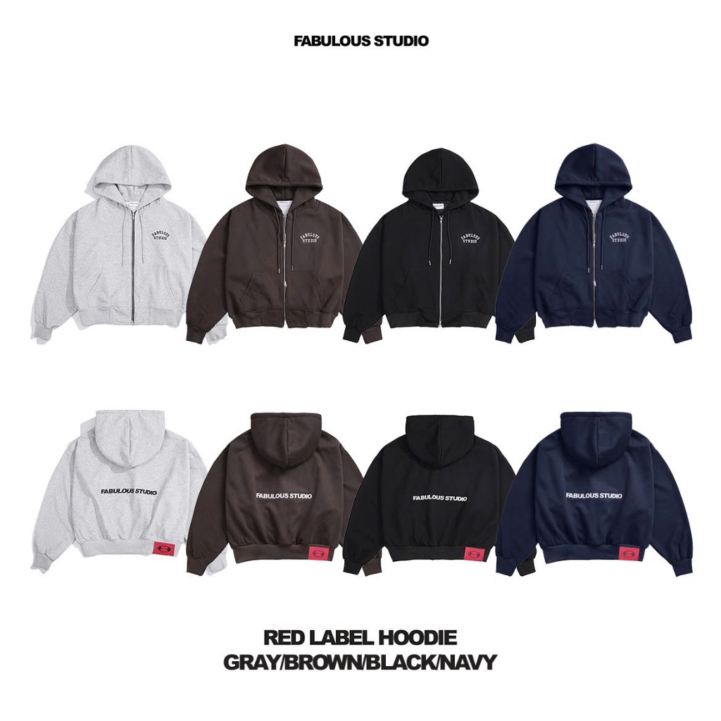 ÁO HOODIE NỈ PREMIUM FABULOUS Form Big Boxy, Vải nỉ ép CAO CẤP không đổ lông…