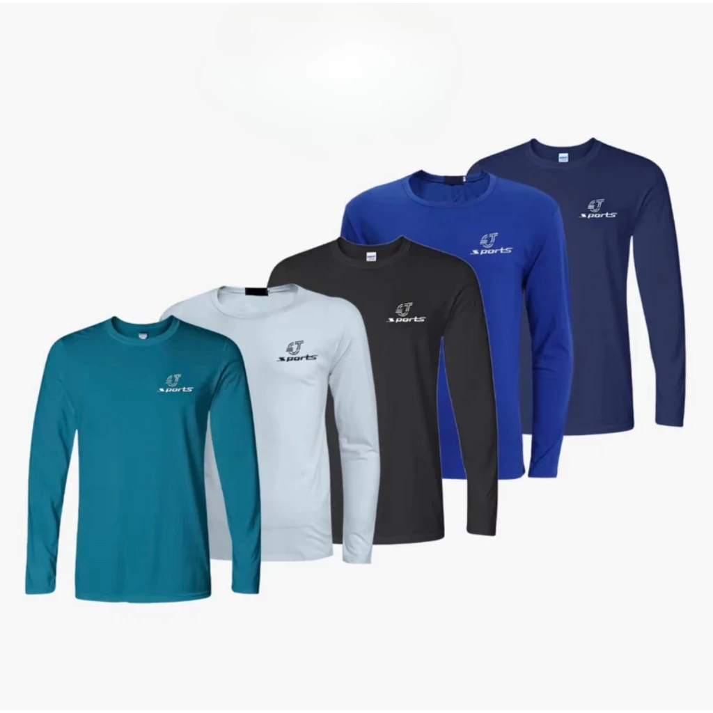 Combo 5 áo thun đẹp nam dài tay sport giá rẻ đẹp chất vải thun lạnh mặc mát, co giãn 4 chiều, mặc giữ nhiệt, chống nắng.