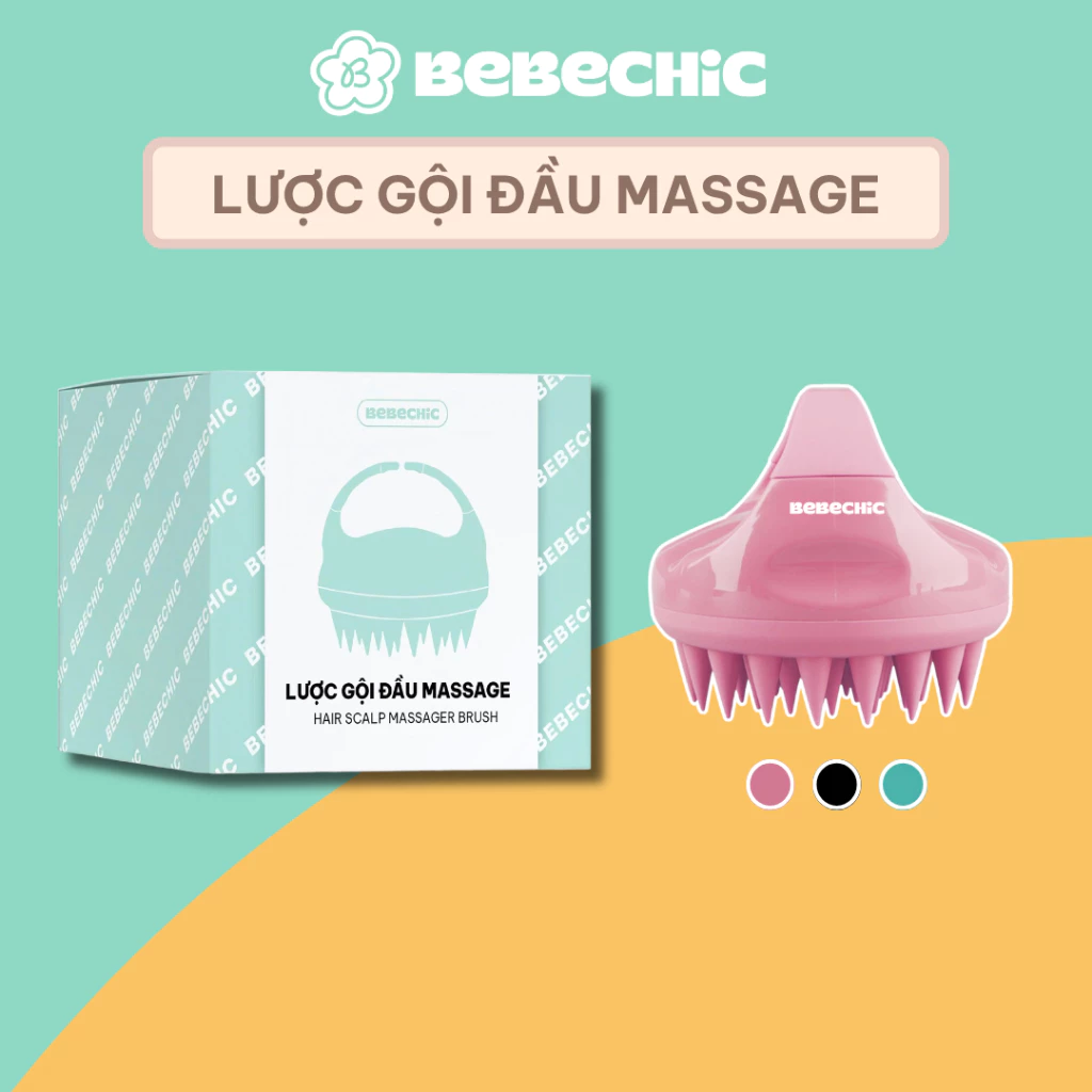 Lược Gội Đầu Massage Tóc BEBECHIC