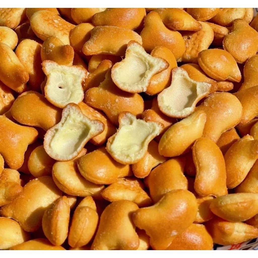 500G Bánh Gấu Nhân Kem Thiên Hồng