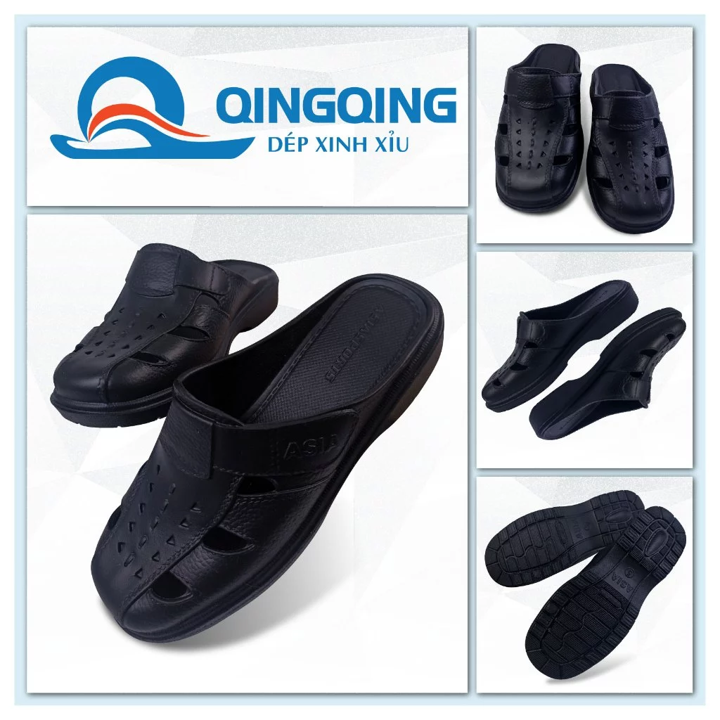 (7 KIỂU) Dép sục trung niên Asia phong cách quý ông, đế đúc siêu bền -Hàng chính hãng - Có HĐĐT