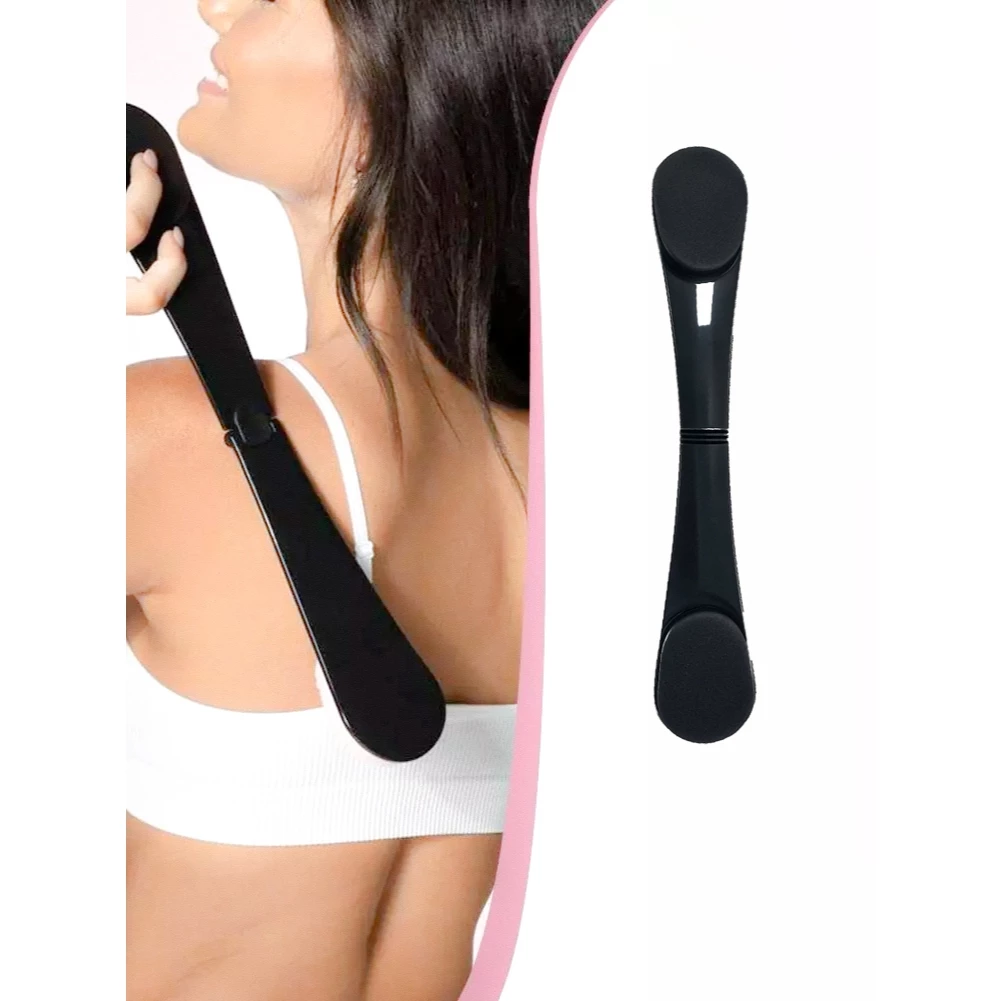 Cây Thoa Kem Lưng & Body Gập Gọn 2 Đầu Mút Mịn, Thoa Kem Không Lo Dính Tay