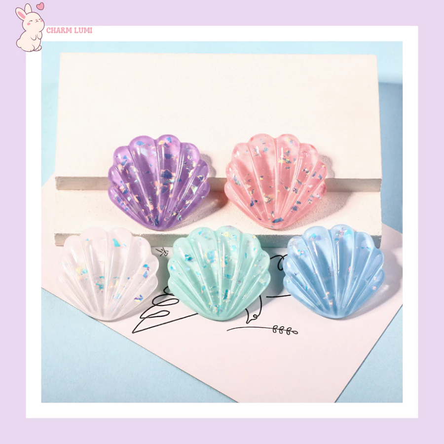 🌊✨ CHARM VỎ SÒ BIỂN LUNG LINH – CHẠM VÀO GIẤC MƠ NÀNG TIÊN CÁ 🐚💖