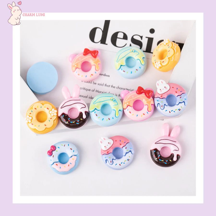 🍩🐰CHARM DONUT NGỌT NGÀO ĐÁNG YÊU – TIỆM BÁNH THÚ CƯNG MINI 🎀🌈