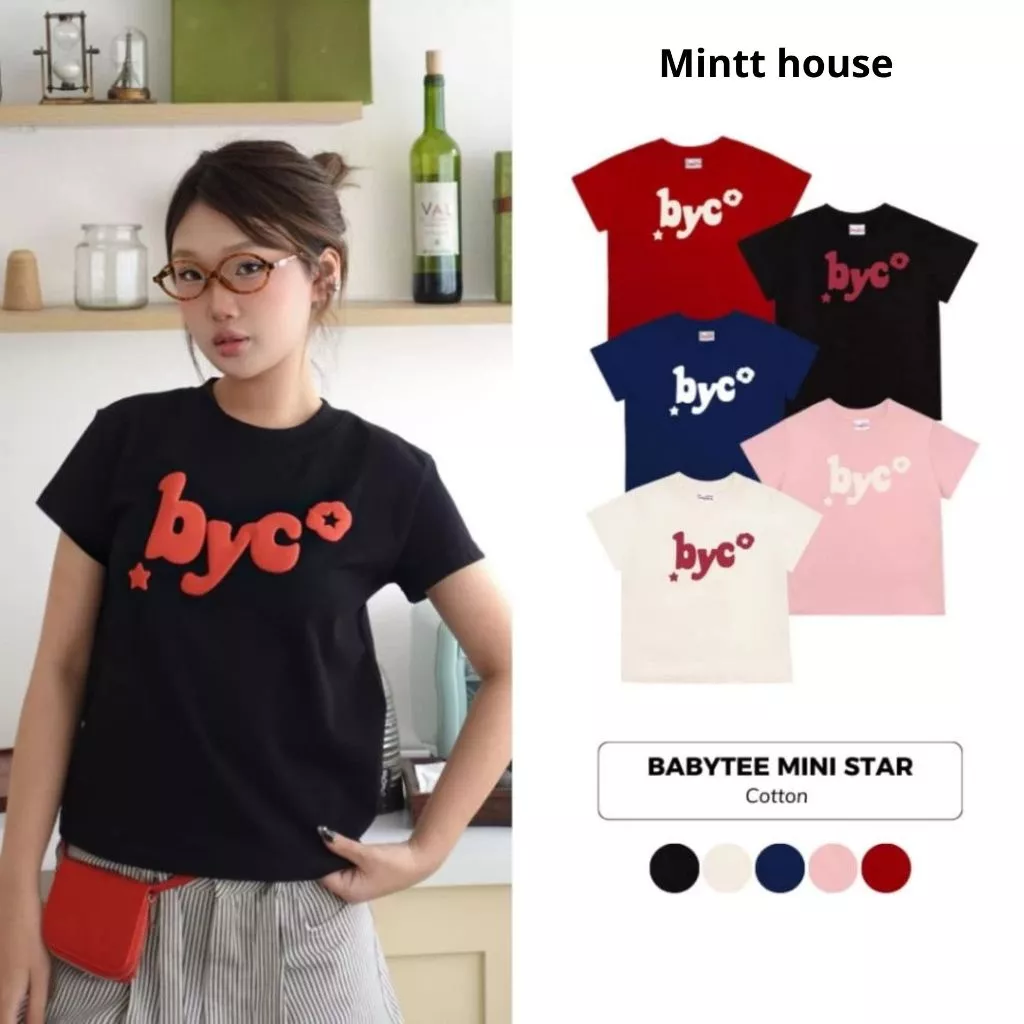 Áo Babytee MENTAL MINI STAR Form Basic 100% Cotton In MENTAL Cho Nữ [To Youth Collection]