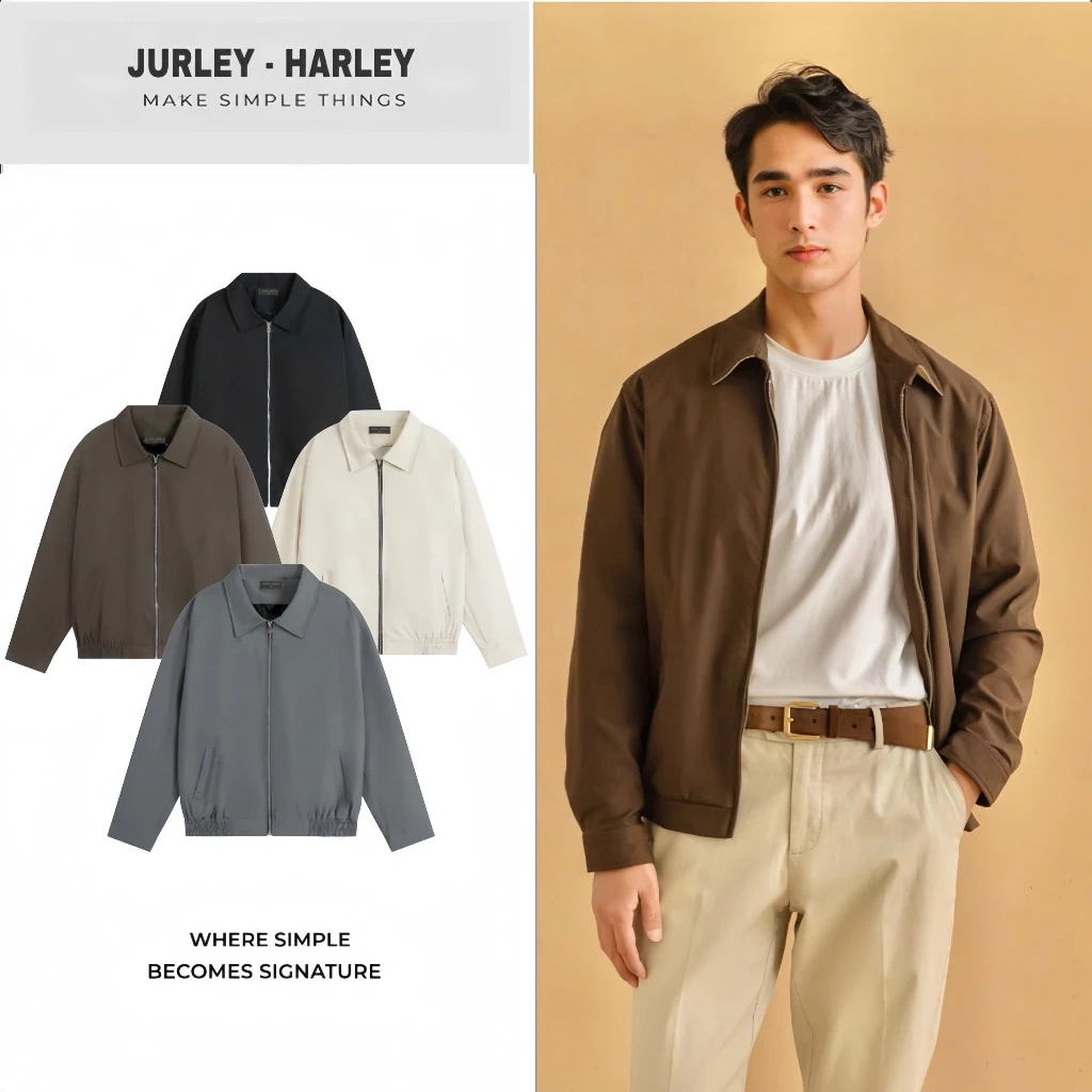 Áo Khoác Jacket Nam Nữ Chất Liệu Gió Trắng Bạc Trượt Nước Cản Gió Mỏng Nhẹ 2 Lớp Form Hiện Đại J01