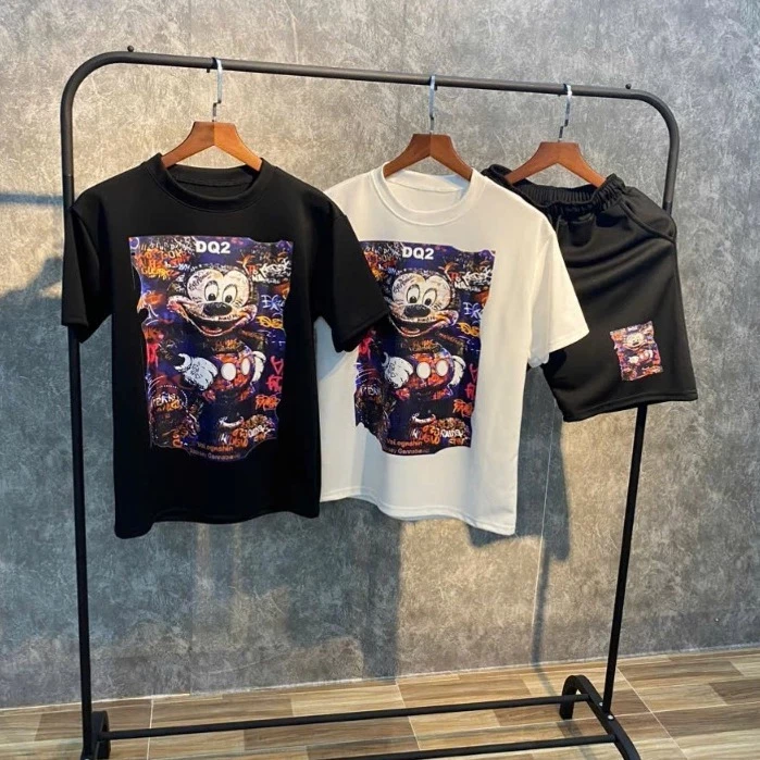 Bộ Quần Áo NAM NỮ MICKEY hotrend 2025 chất liệu vải co giãn 2 chiều thoáng mát thấm hút mồ hôi size 35-75 kg