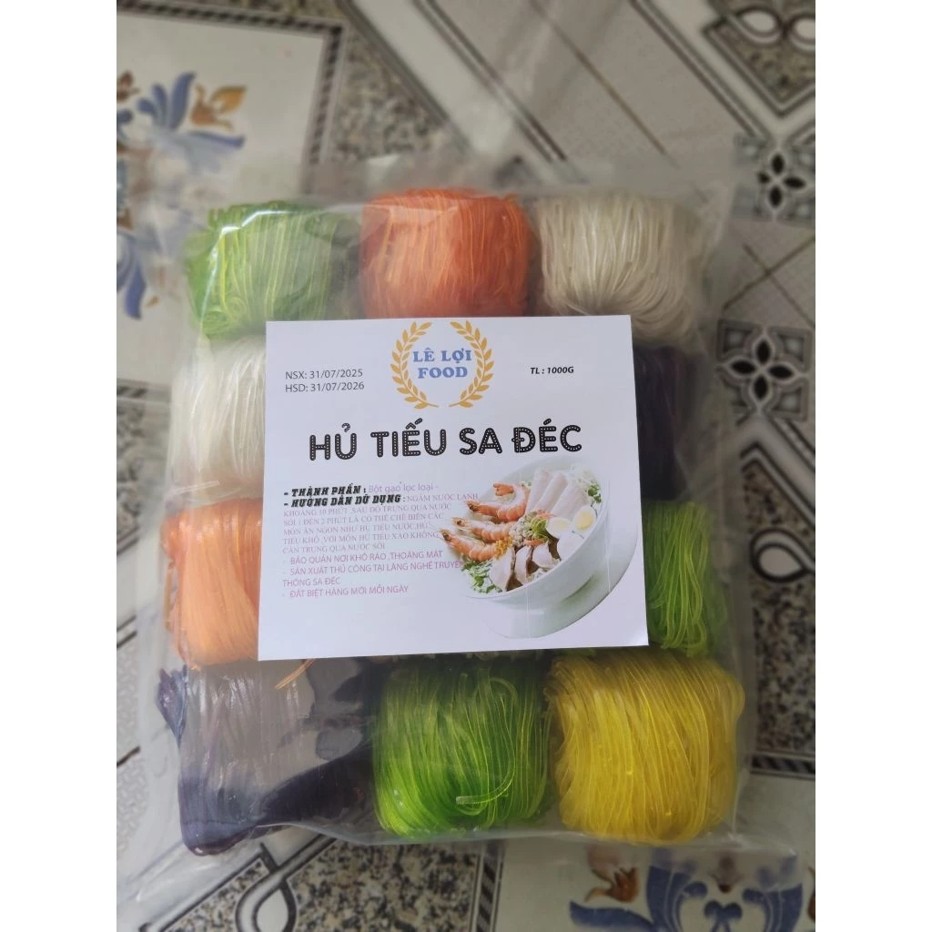 Hủ tiếu rau củ -đặc sản sa đéc -Dai ngon không chua ko bở .
