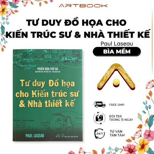 Sách Tư duy Đồ họa cho Kiến trúc sư & Nhà thiết kế Dịch Giả Võ Ngọc Lĩnh | ARTBOOK
