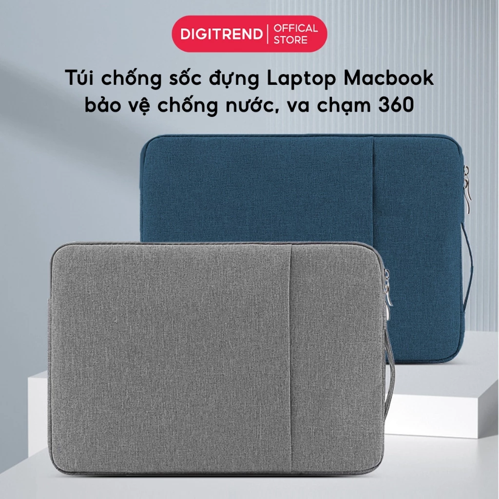 Túi Chống Sốc Laptop Loại Dày Chống Va Chạm 360, Túi Đựng Laptop Mácbook 13 14 15.6 inch 17.3 inch