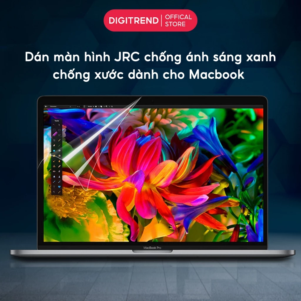 Miếng Dán Màn Hình Macbook Chính Hãng JRC Chống Lóa, Chống Xước Dành Cho MacBook Air/Pro M1 M2
