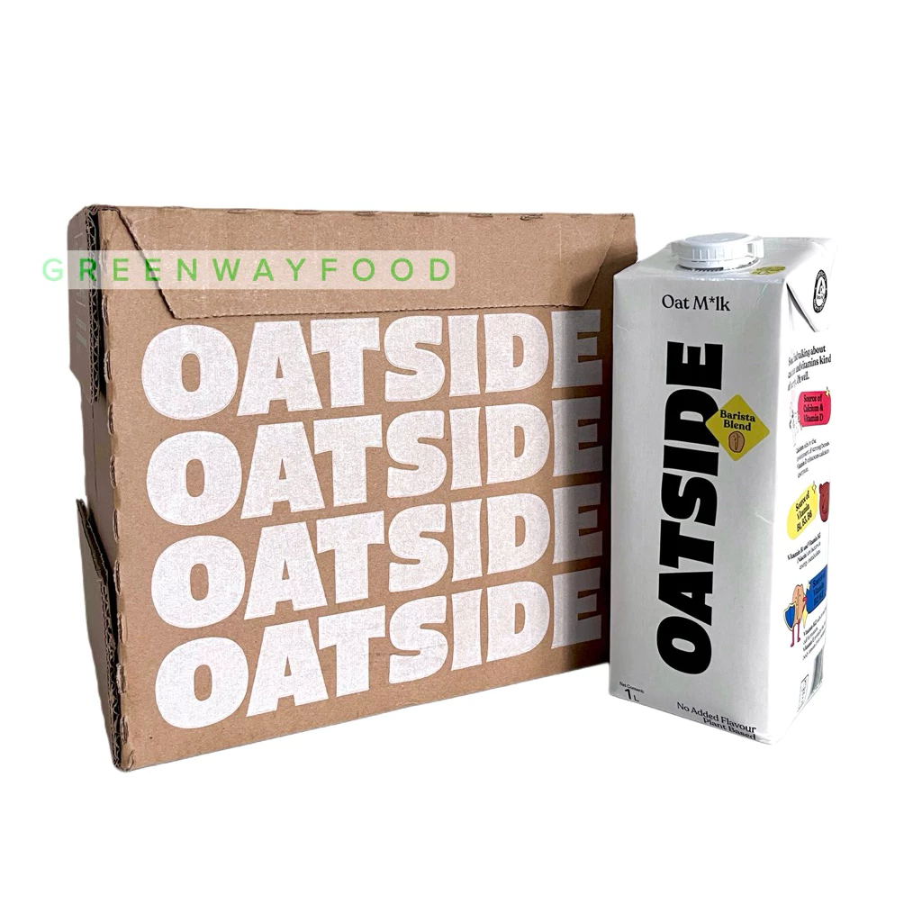 [Thùng 6 hộp] Sữa yến mạch OATSIDE hộp 1L