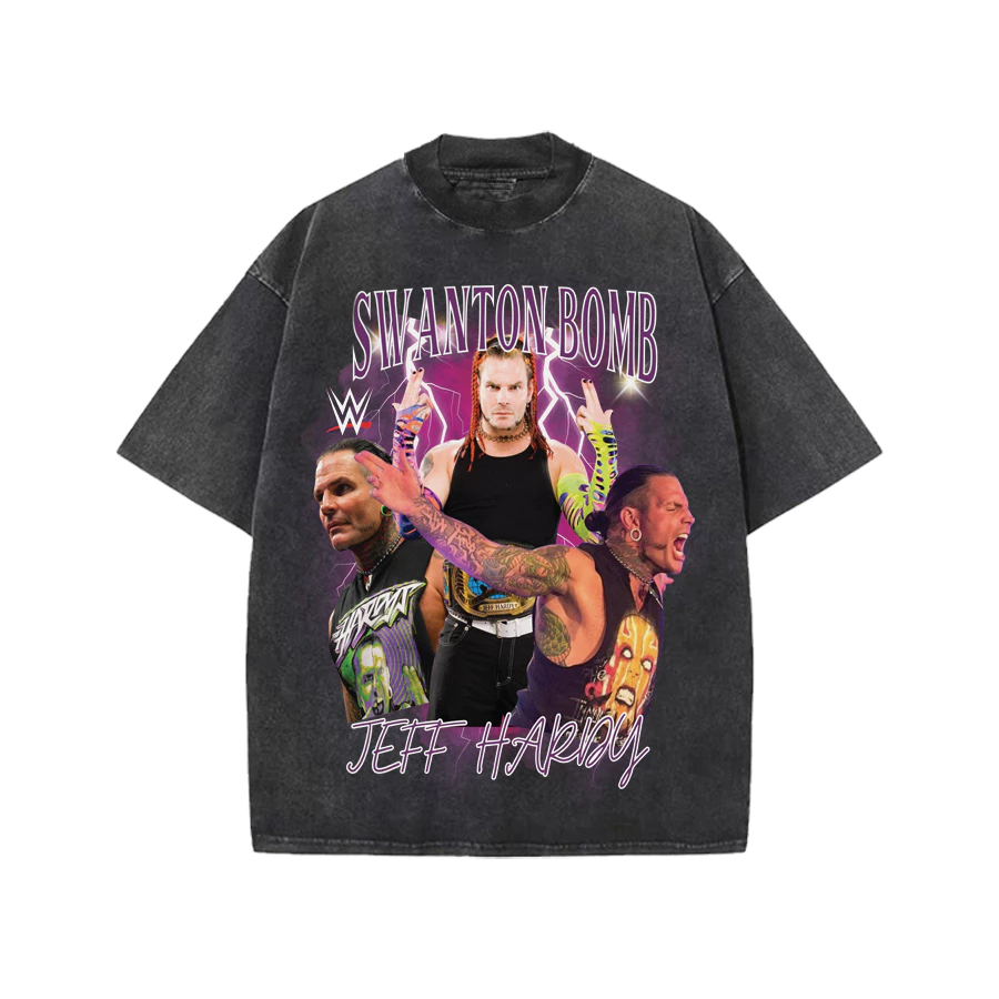 ÁO THUN HIGHCLUB WASH JEFF HARDY OVERSIZE VÀ TANKTOP