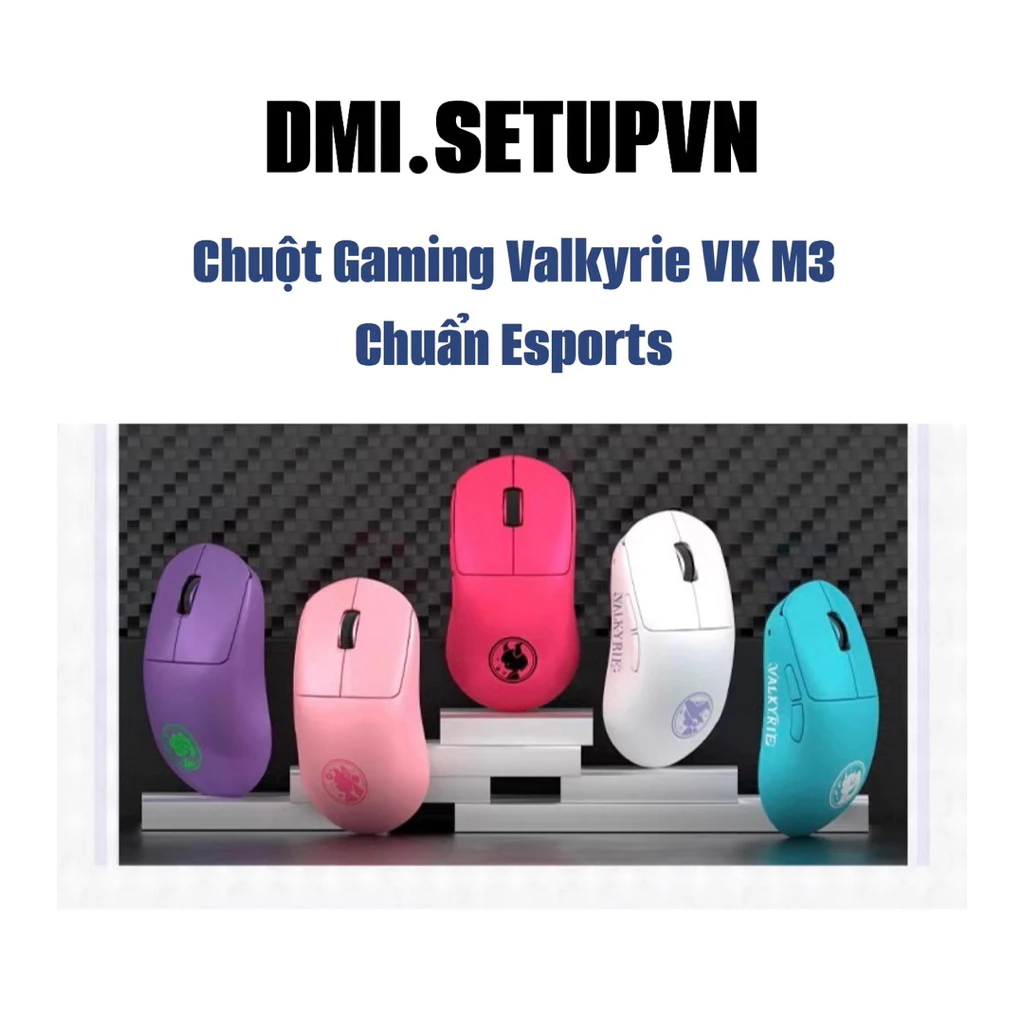 🎁 [Tặng kèm grip tape ]Chuột Gaming Valkyrie VK M3 Lite – Chuẩn Esports