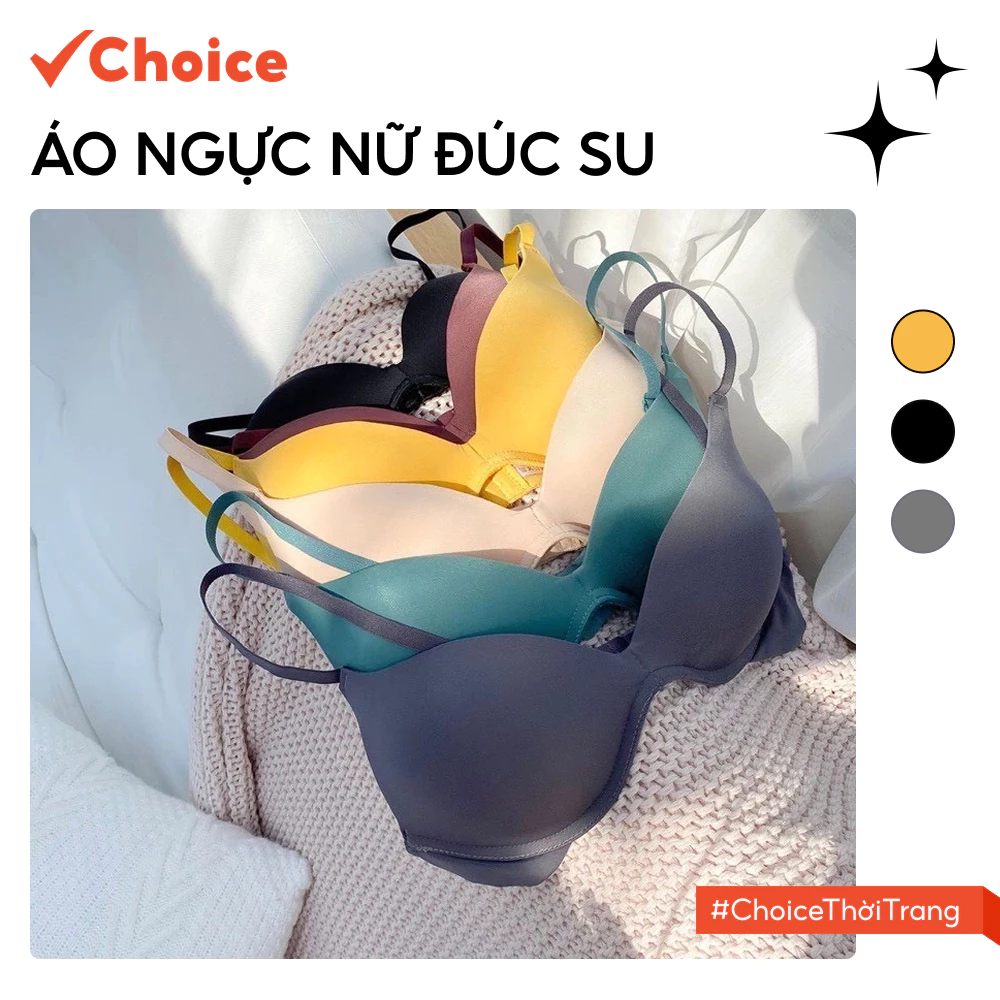 [Choice] Áo Ngực Nữ AL05 ALS21 Đúc Su Không Gọng Nâng Ngực Mềm Mại