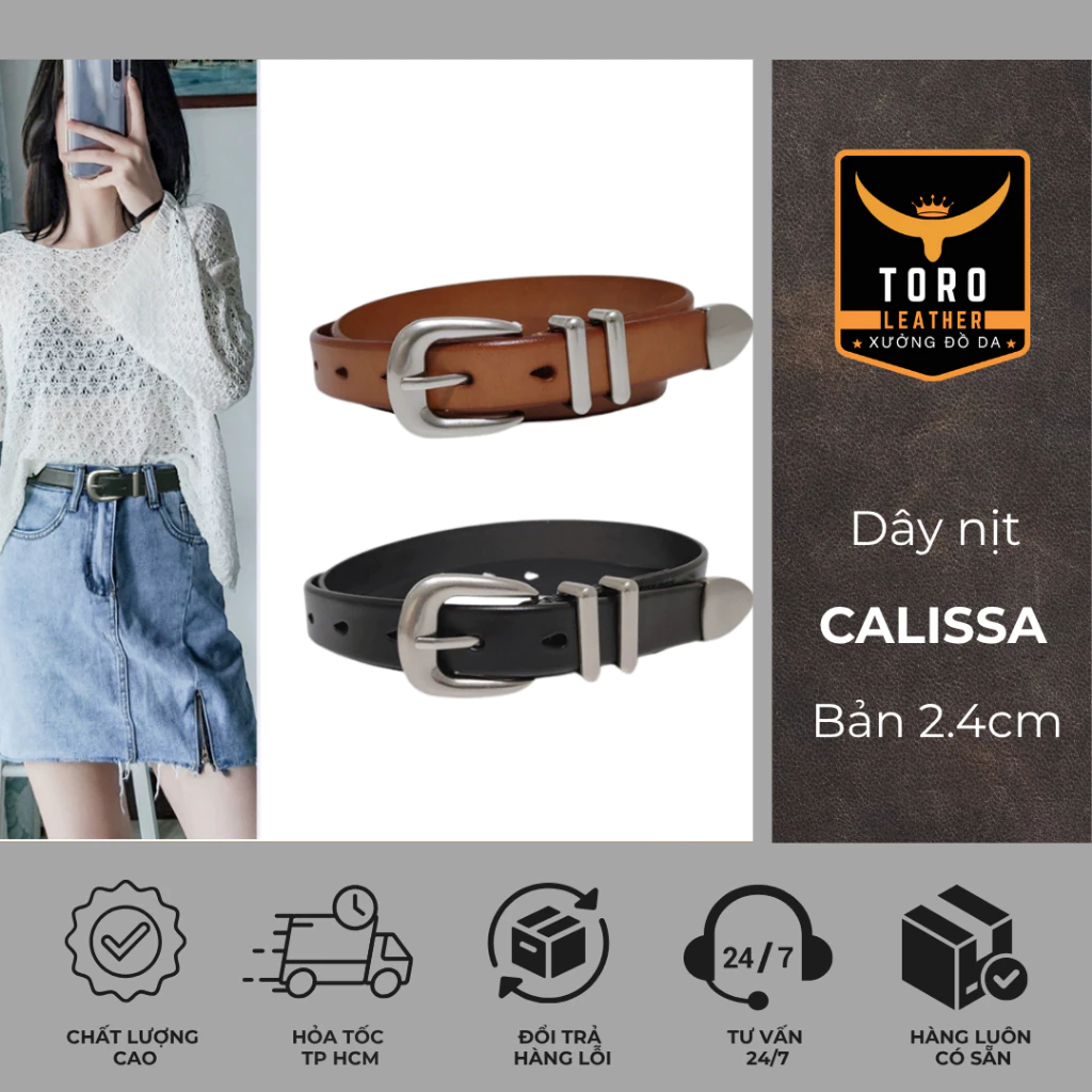 Thắt lưng【Bảo hành 5 năm】Dây nịt da thật 100% - Dây nịt mã DNCLS