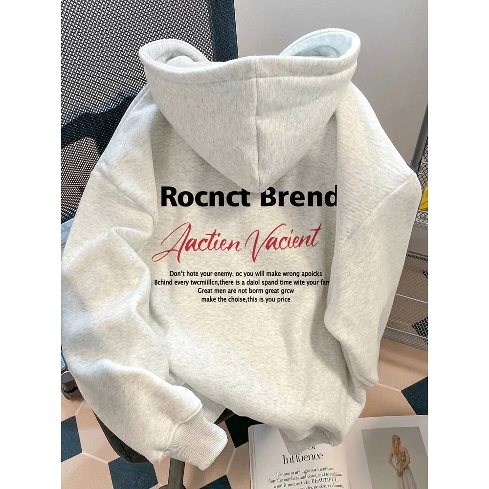 Áo Khoác Nỉ Hoodie Zip ROCNT BREND Form Rộng Nam Nữ Chất Nì Bông Dày Dặn Nón To 2 Lớp (Có Túi Trong)