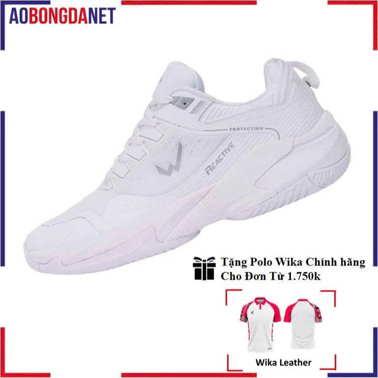 Giày Picklebal WIKA RUTA x QUANG DƯƠNG Chính Hãng, Giày Tennis Cầu Lông Bóng Chuyền Vải Dệt WI-FLYKNIT Thoáng Khí
