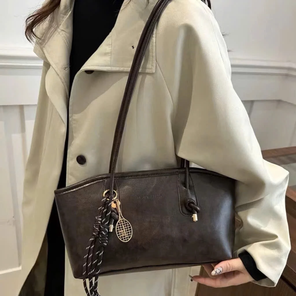 Túi xách nữ đeo chéo đeo vai basic trẻ trung túi công sở size 32 bản quai dài BABUMAP _ TDC068