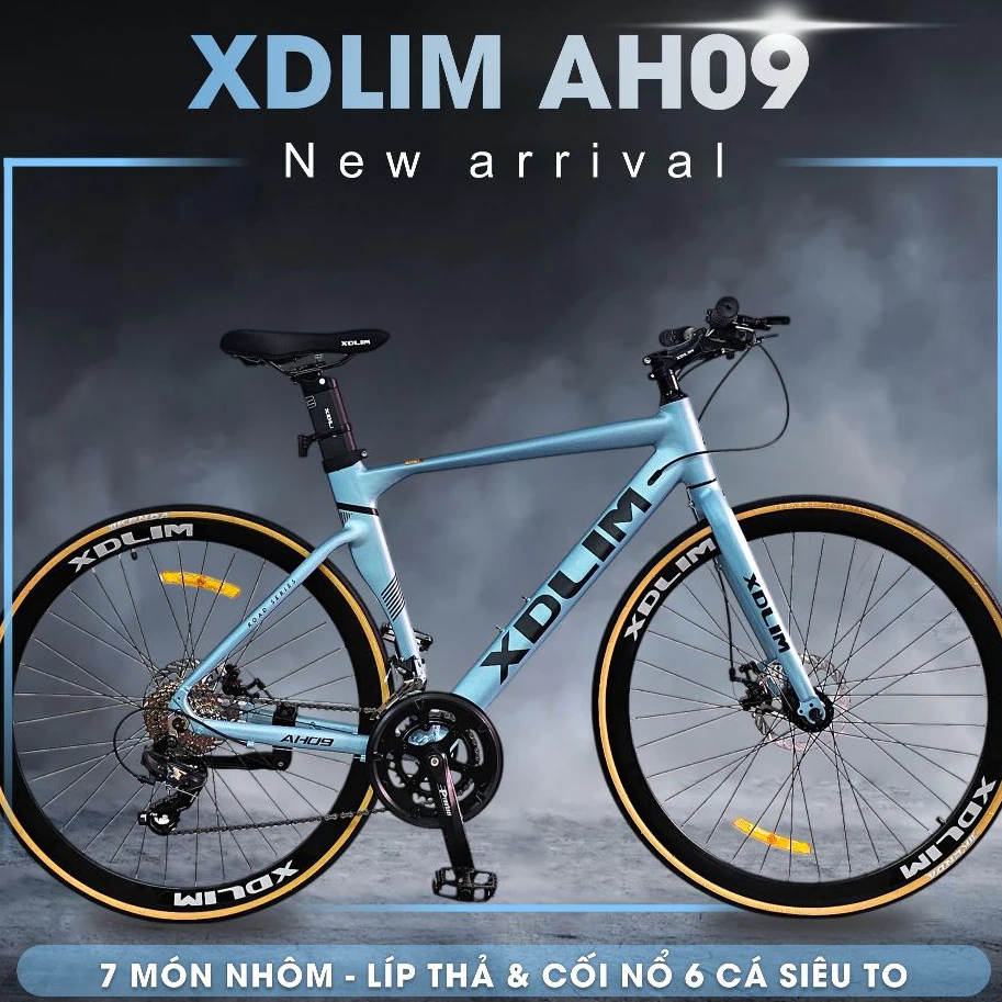 Xe đạp Touring Xdlim Ah09 - CẤU HÌNH KHỦNG