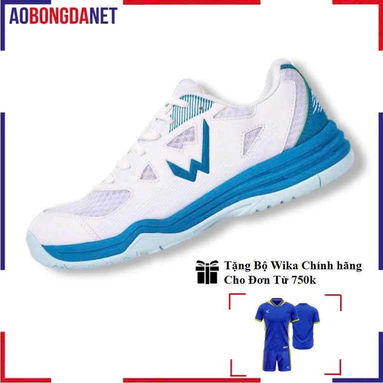 Giày Thể Thao Chính Hãng WIKA NEGAR , Giày Pickleball Tennis Cầu Lông Đế Cao Su Nguyên Chất – Bám Sân Tốt
