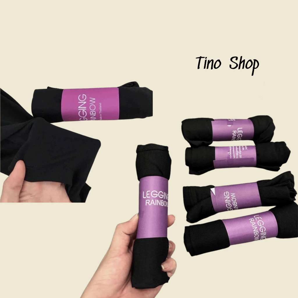 Quần legging lửng Thái co giãn 4 chiều, thun lạnh siêu mát, ôm dáng đẹp cạp chun siêu mịn Tino – mặc nhà, tập gym, yoga