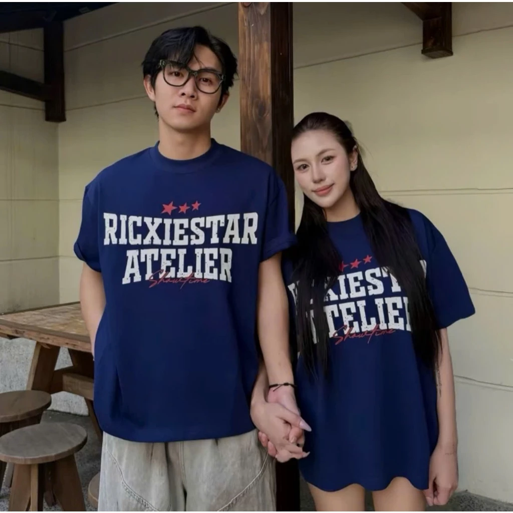 [COMBO 2 ÁO] Áo Thun Boxy Form Rộng RICXIE.STAR - Áo Thun Nam Nữ Unisex Cổ Tròn Cotton 2 Chiều Thoáng Mát, Mềm Mịn