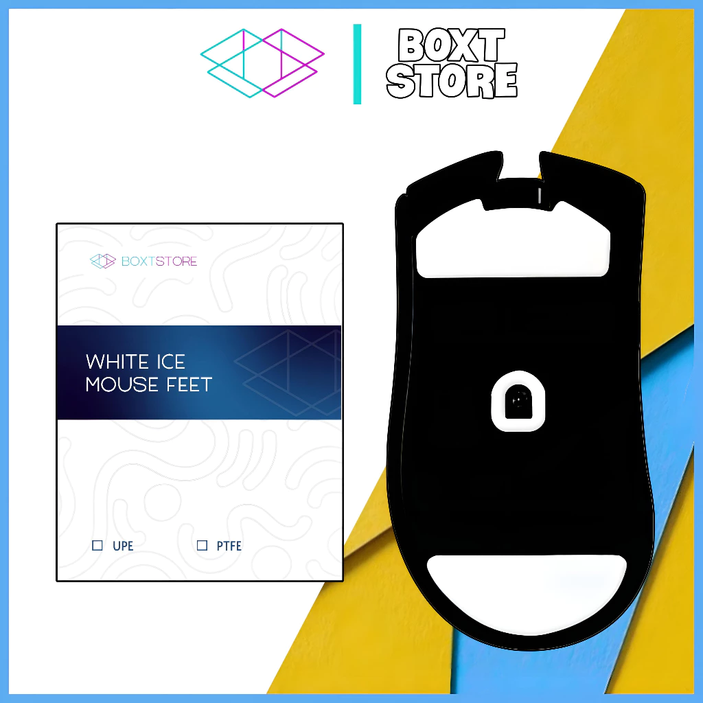 Mouse Feet Boxt White Ice Cho Chuột Razer DeathAdder V4 Pro