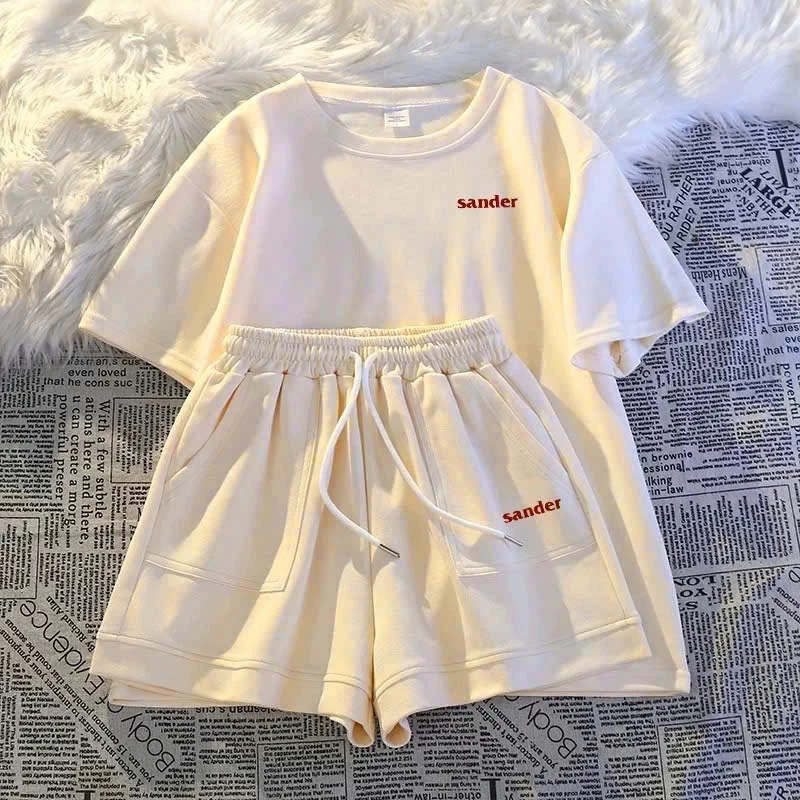 Set đồ nữ, áo phông quần sooc đủ màu chất cotton dày dặn dễ mặc dễ phối GENZ