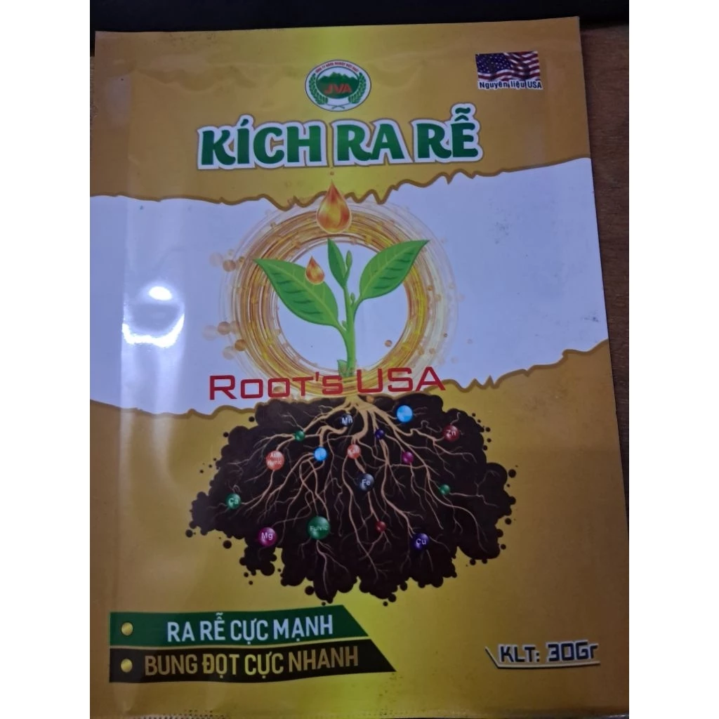 Kích Ra Rễ Roots USA Gói 30gr_Ra Rễ Cực Mạnh Hiệu Quả JVA NongNghiepVietNhat