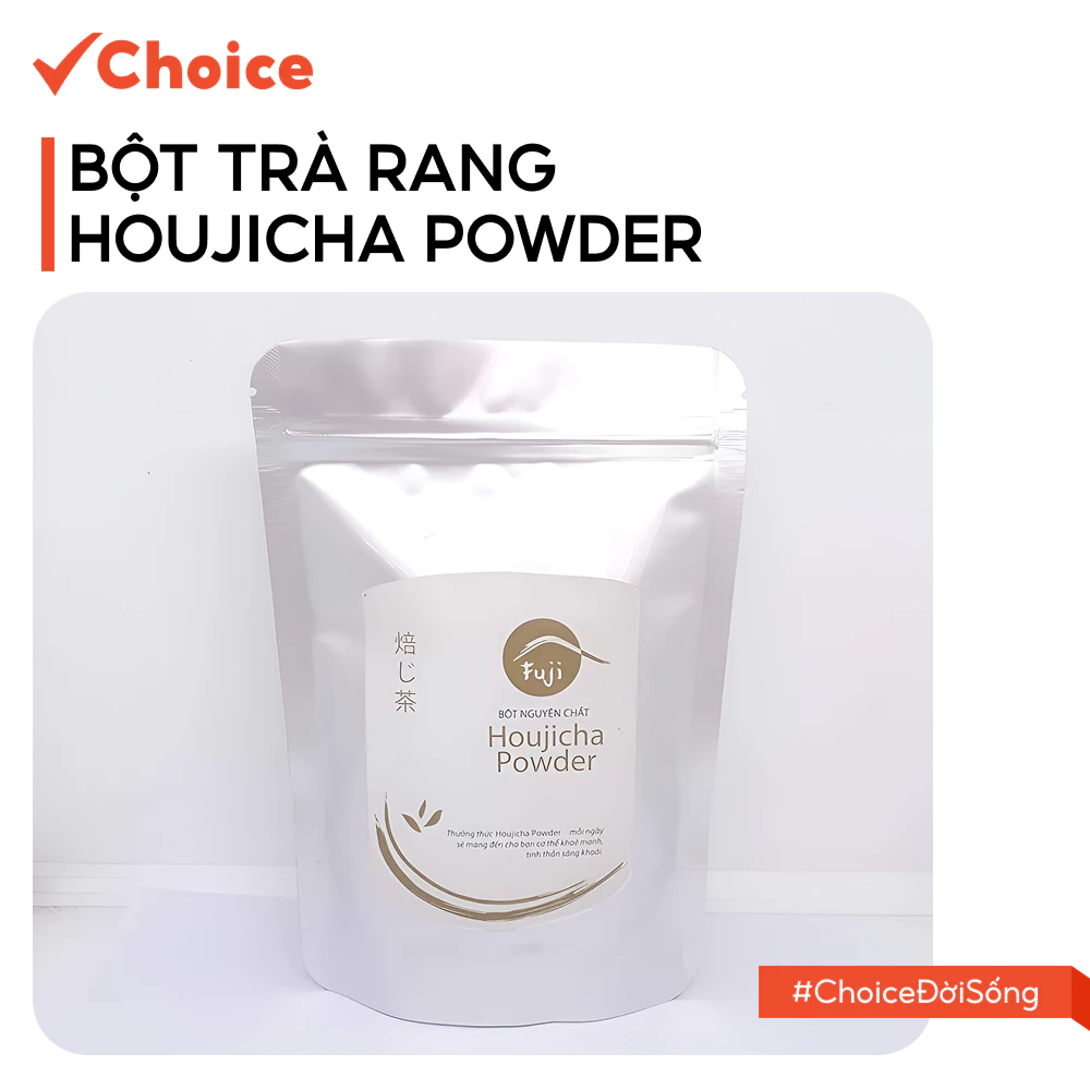 [Choice] Bột Trà Rang Fujicha Cooltea CS68-3 Nguyên Chất Houjicha Powder, 100g