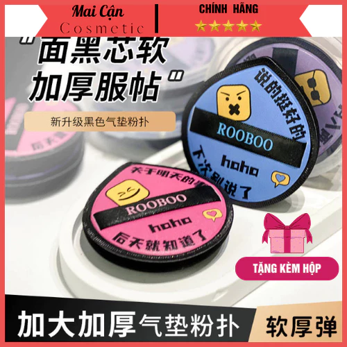 [Có Hộp] Bông Mút Trang Điểm Big Size ROOBOO Siêu Mềm Dễ Tán Kem Nền Mút Phấn Cao Cấp