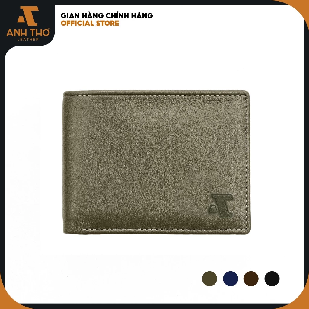 Ví mini da bò Anh Tho Leather 056 - 8.5 x 11cm