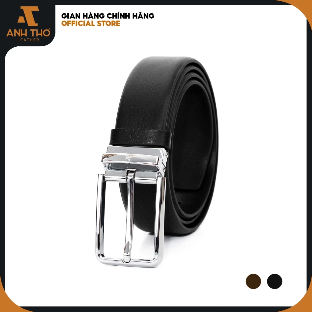 Thắt lưng da bò Anh Tho Leather MIKK35-01