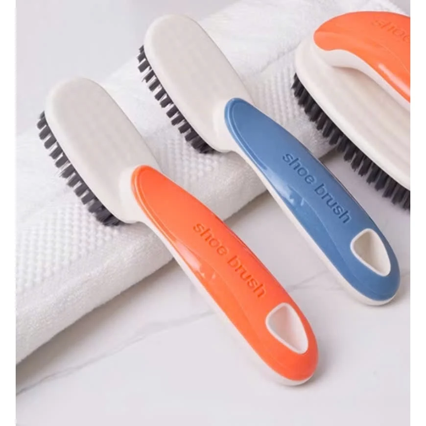 COMBO 2 cây Bàn Chải Chà Giày Dép Lông Mềm Làm Sạch Bàn Chải Lông Nhựa Cầm Tay Vệ Sinh Giày Tiện Lợi
