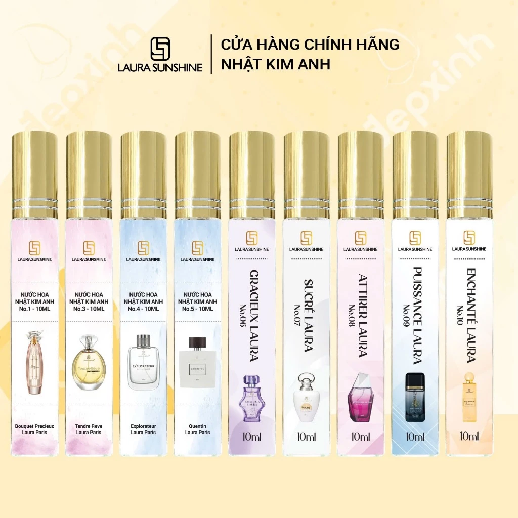 Nước hoa Laura Sunshine 10ml
