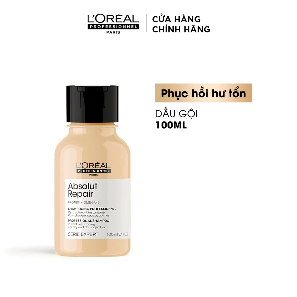 [GIFT] Dầu gội phục hồi hư tổn toàn diện L'Oréal Professionnel Serie Expert Absolut Repair 100ml